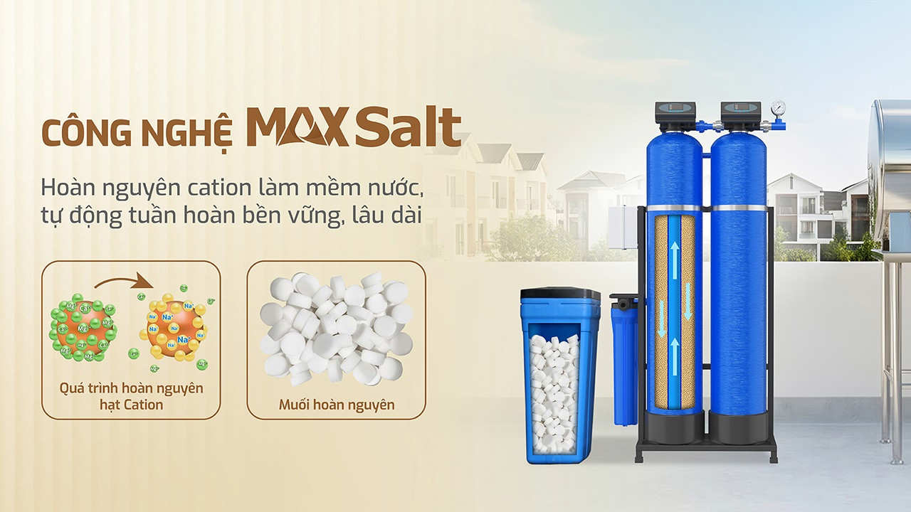 Máy lọc nước tổng đầu nguồn Karofi KTF - 222C